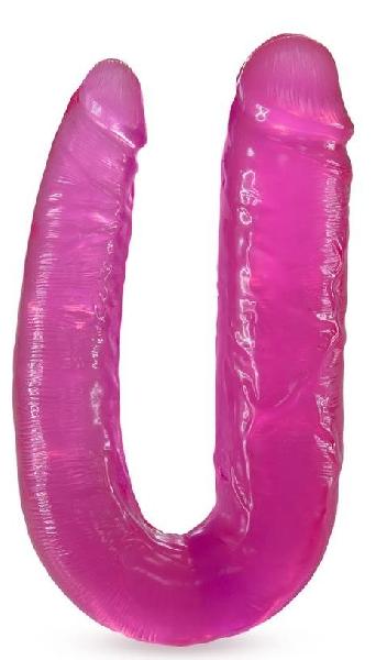 Розовый двусторонний фаллоимитатор Double Headed Dildo - 45 см. от Blush Novelties