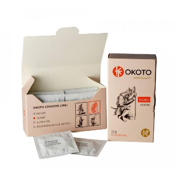 Презервативы OKOTO Classic - 12 шт. от Sitabella