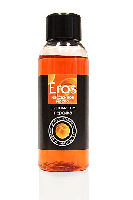 Массажное масло Eros exotic с ароматом персика - 50 мл. от Биоритм
