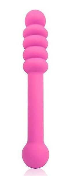 Розовый фаллоимитатор Cosmo - 20 см. от Bior toys