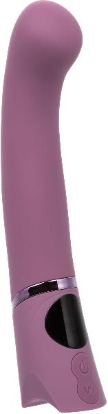 Сиреневый вибромассажер Orgasmatron Digital G-Wand - 19,7 см. от California Exotic Novelties
