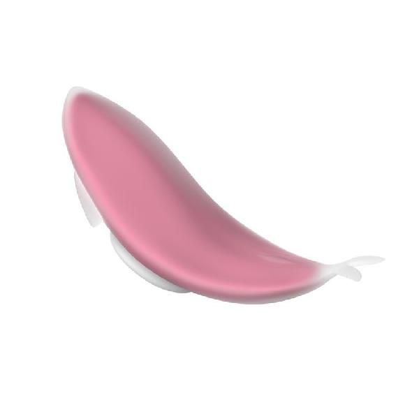 Розовый вибростимулятор Panty Vibrator для ношения в трусиках от I-MOON