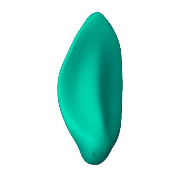 Зеленый клиторальный стимулятор Romp Wave от ROMP