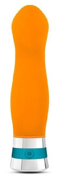 Оранжевый вибромассажер LUMINANCE - 16 см. от Blush Novelties
