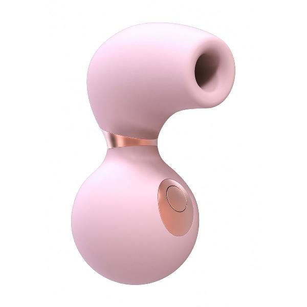 Розовый клиторальный вакуум-волновой массажер Irresistible Invincible от Irresistible