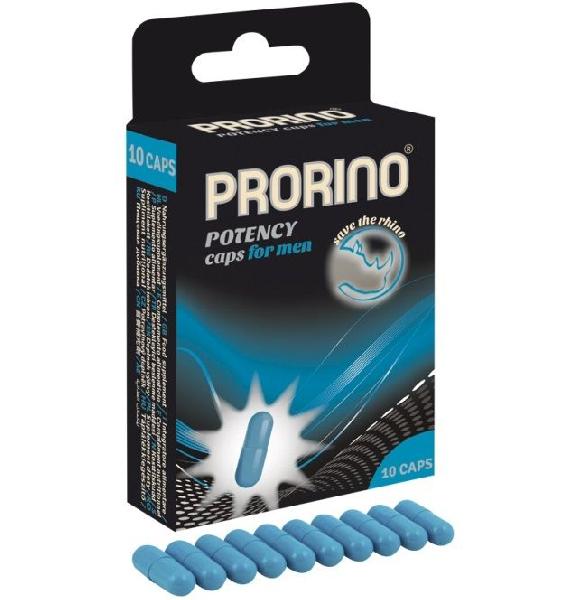 БАД для мужчин ero black line PRORINO Potency Caps for men - 10 капсул от Ero