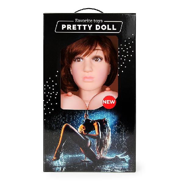 Надувная секс-кукла с вибрацией Ангелина от Bior toys