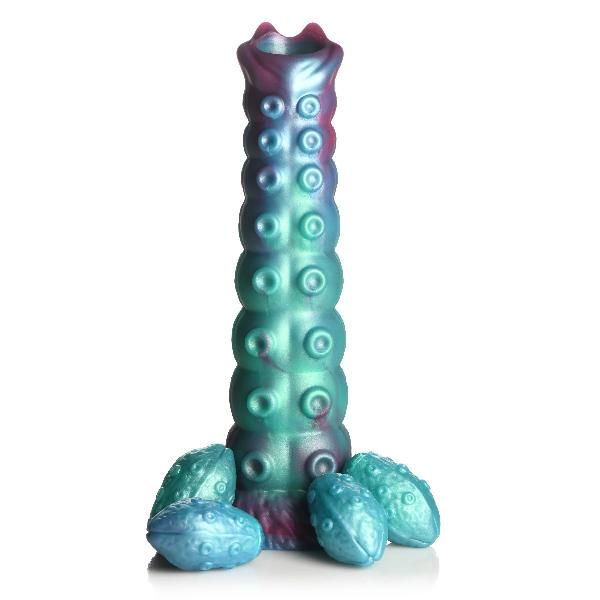 Фантазийный фаллоимитатор Galactic Breeder Ovipositor Silicone Dildo - 22 см. от XR Brands