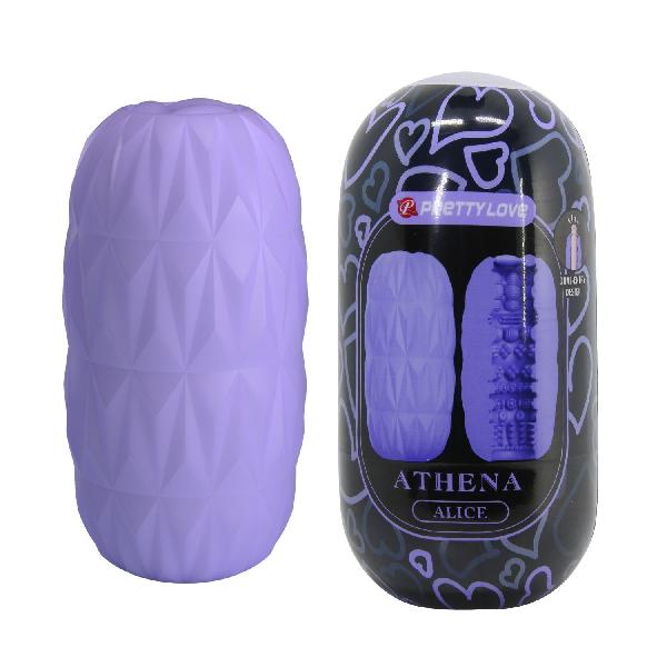 Фиолетовый мастурбатор Athena от Baile