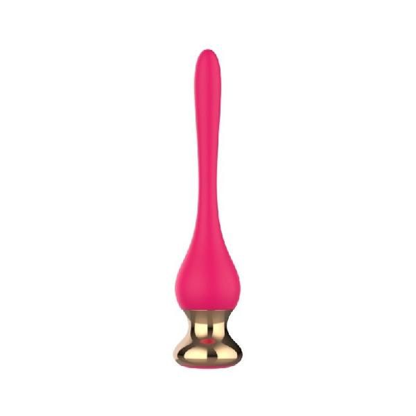 Розовый вибромассажер Nipple Vibrator - 14,5 см. от I-MOON
