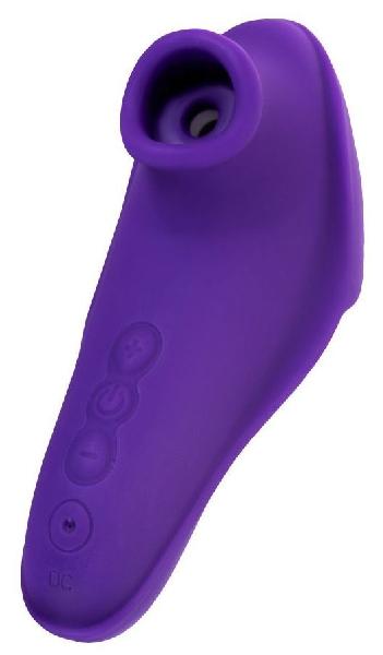 Фиолетовый клиторальный стимулятор Swizzy от JOS