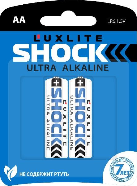 Батарейки Luxlite Shock (BLUE) типа АА - 2 шт. от Luxlite