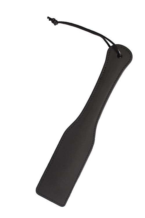 Чёрный пэддл BLAZE PADDLE WITH STITCHING BLACK - 33 см. от Dream Toys