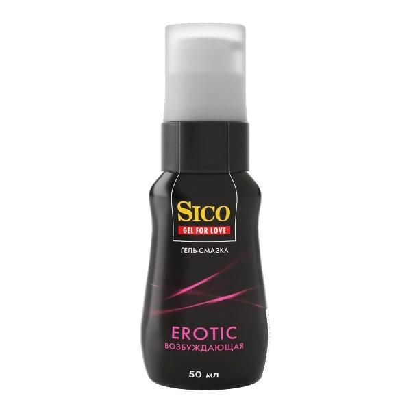 Возбуждающая гель-смазка Sico Erotic - 50 мл. от Sico