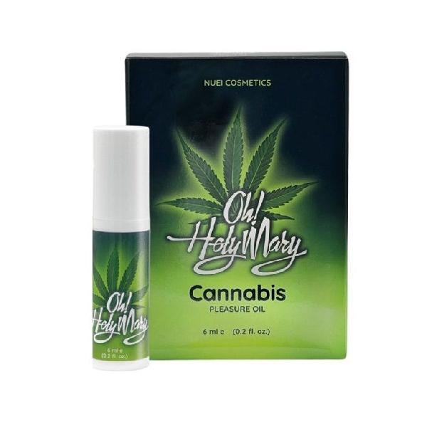 Стимулирующее масло Oh! Holy Mary Cannabis Pleasure Oil - 6 мл. от Nuei cosmetics