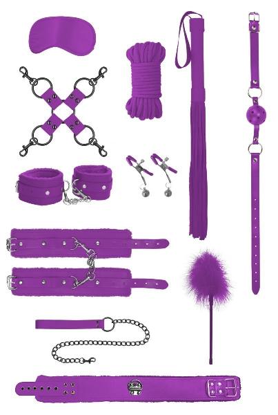 Фиолетовый игровой набор БДСМ Intermediate Bondage Kit от Shots Media BV
