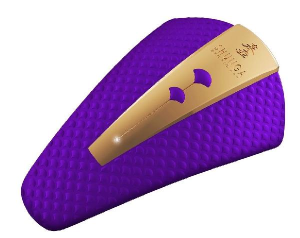 Фиолетовый клиторальный вибростимулятор OBI от Shunga
