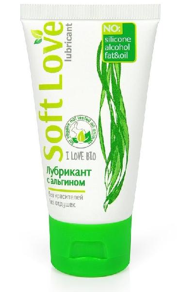 Гель-лубрикант на водной основе Soft Love - 50 гр. от Биоритм
