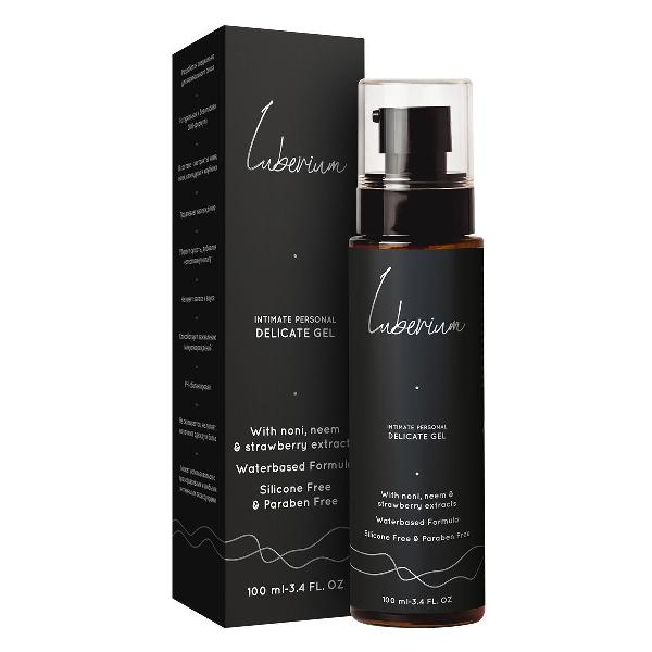 Интимный гель с экстрактами нони, нима и клубники Luberium Delicate Waterbased - 100 мл. от Luberium