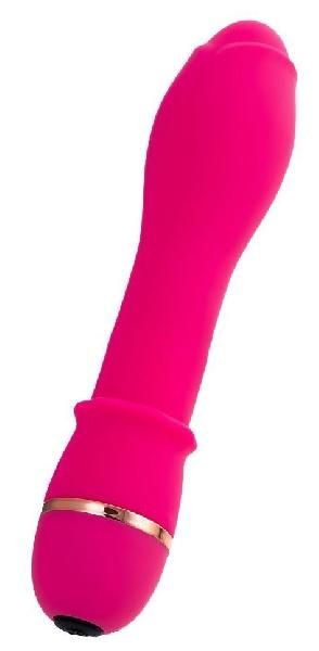 Ярко-розовый вибратор TOYFA March - 16,6 см. от A-toys