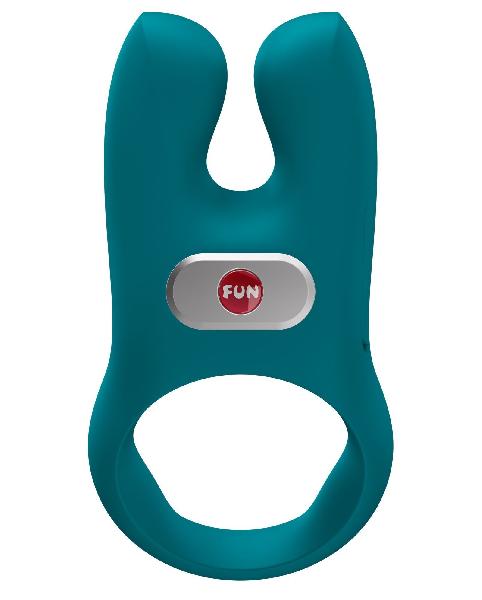 Зеленое эрекционное виброкольцо Nos от Fun Factory