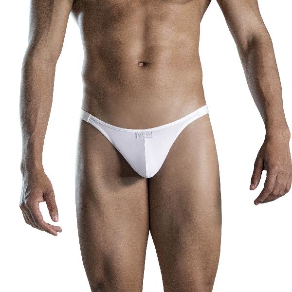 Белые сексуальные трусы-тонги Luxury Thong от Clever Masculine Underwear