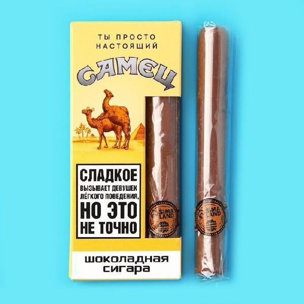 Шоколадная сигара «Кэмэл» - 30 гр. от Сима-Ленд