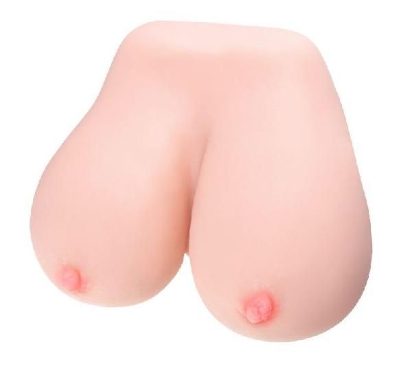 Мастурбатор Fleshy Teaser в виде груди с вагиной от ToyFa