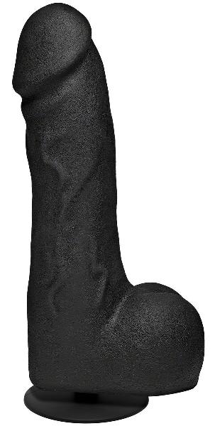 Черный фаллоимитатор-гигант с присоской-плагом The Really Big Dick - 30,5 см. от Doc Johnson