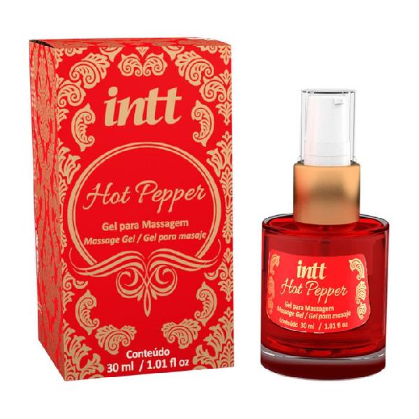 Массажный гель Hot Pepper - 30 мл. от INTT