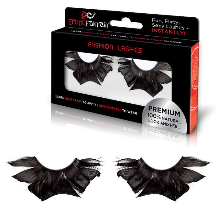 Накладные перьевые ресницы Exotic Dream от Erotic Fantasy