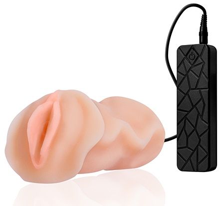 Мастурбатор-вагина REALSTUFF VIBRATING MASTURBATOR PUSSY с 10 режимами вибрации от Dream Toys