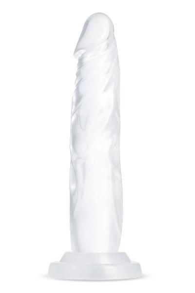 Прозрачный фаллоимитатор-реалистик Crystal - 19 см. от Blush Novelties