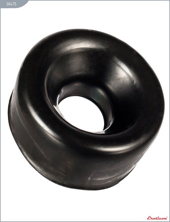 Чёрное уплотнительное кольцо для вакуумных помп Eroticon от Eroticon