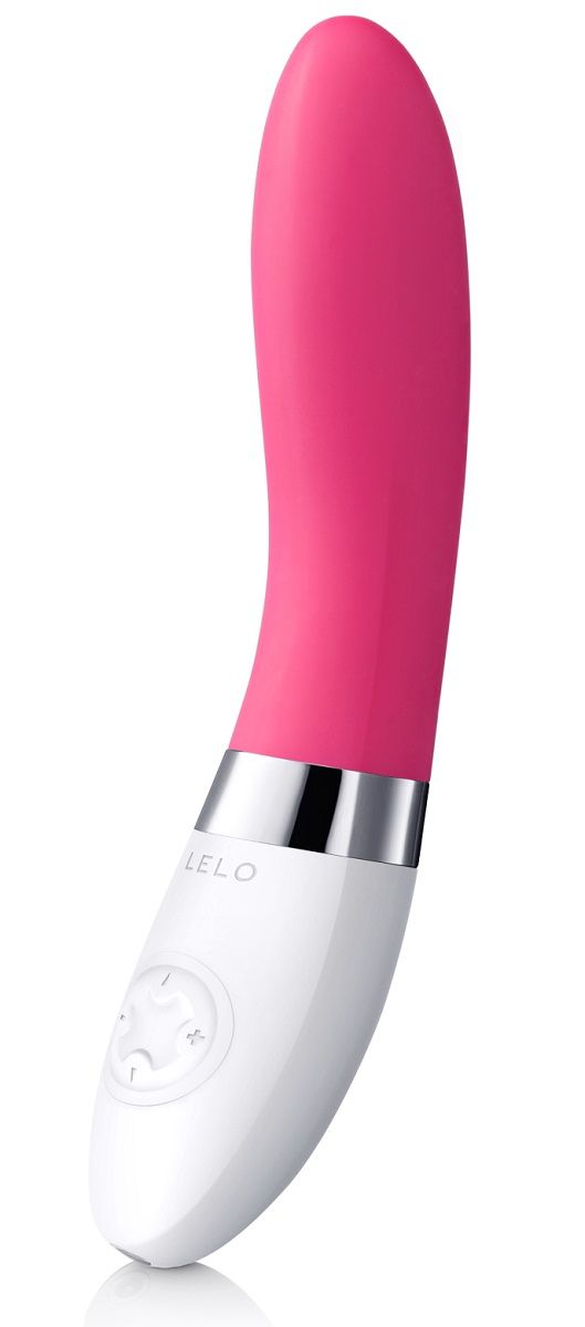 Розовый перезаряжаемый вибратор Liv 2 Cerise - 17,4 см. от Lelo