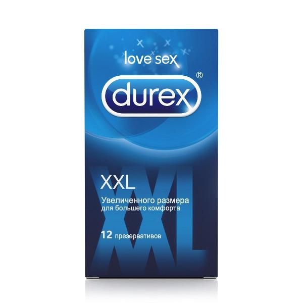 Презервативы увеличенного размера Durex XXL - 12 шт. от Durex