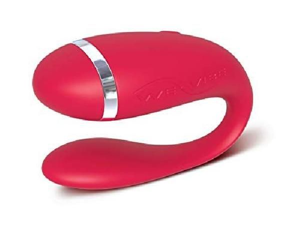 Красный вибратор для пар на батарейках We-Vibe Special Edition от We-vibe