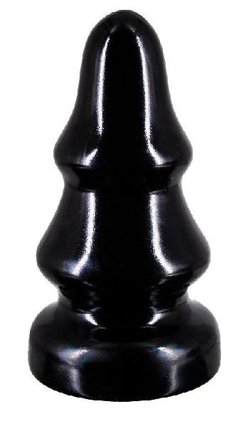 Черная анальная пробка MAGNUM 16 - 14 см. от LOVETOY (А-Полимер)