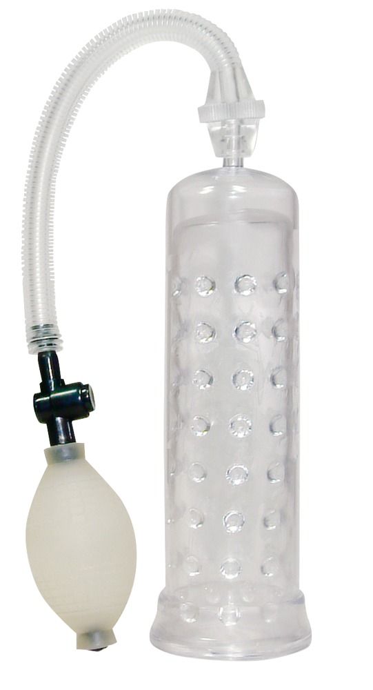Прозрачная вакуумная помпа с грушей - 19,5 см. от Orion