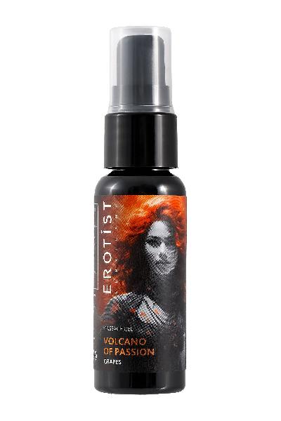 Гель с эффектом вибрации Volcano Of Passion со вкусом винограда - 25 мл. от Erotist Lubricants