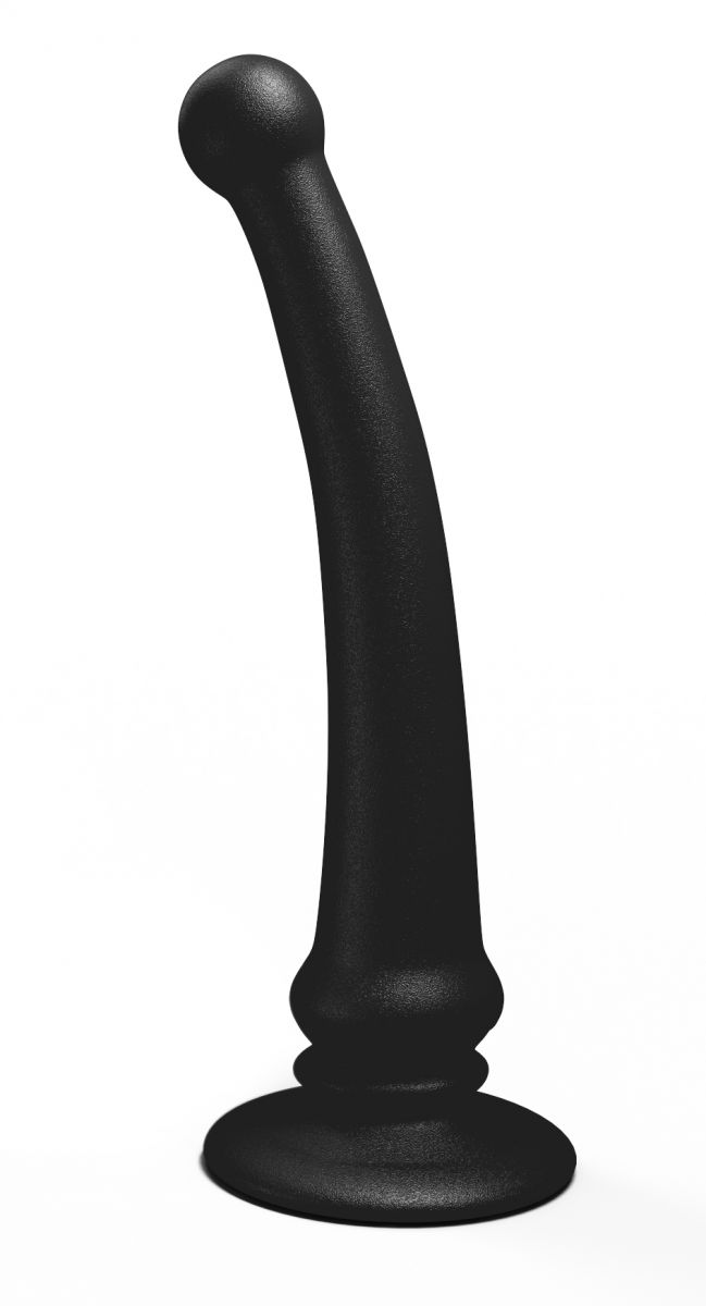 Чёрный анальный стимулятор Rapier Plug - 15 см. от Lola toys