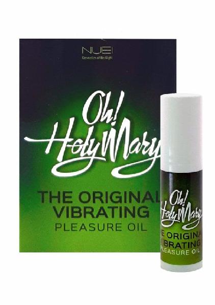 Масло унисекс с эффектом вибрации Oh! Holy Mary - 6 мл. от Nuei cosmetics