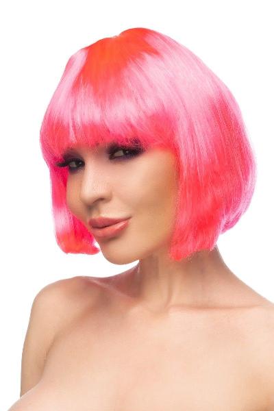 Ярко-розовый парик  Ахира  от Сумерки богов