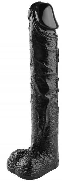 Черный фаллоимитатор-гигант - 51 см. от Сумерки богов