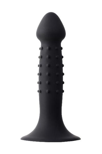 Черный анальный фаллоимитатор Spikn - 14 см. от A-toys