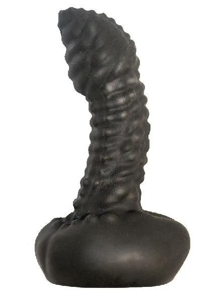 Чёрный плаг-массажёр для простаты - 7,2 см. от LOVETOY (А-Полимер)
