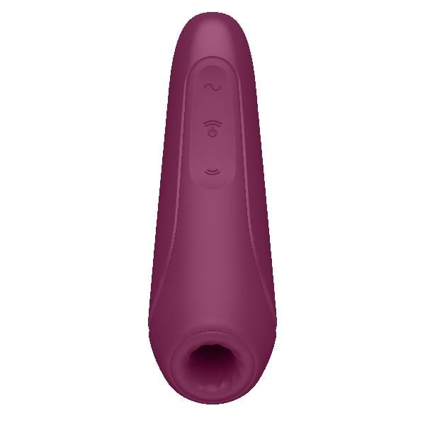 Бордовый вакуум-волновой стимулятор Satisfyer Curvy 1+ от Satisfyer