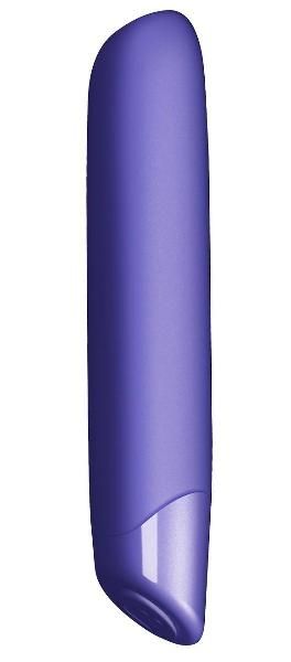 Фиолетовый классический вибратор Very Peri - 16 см. от Sugar Boo