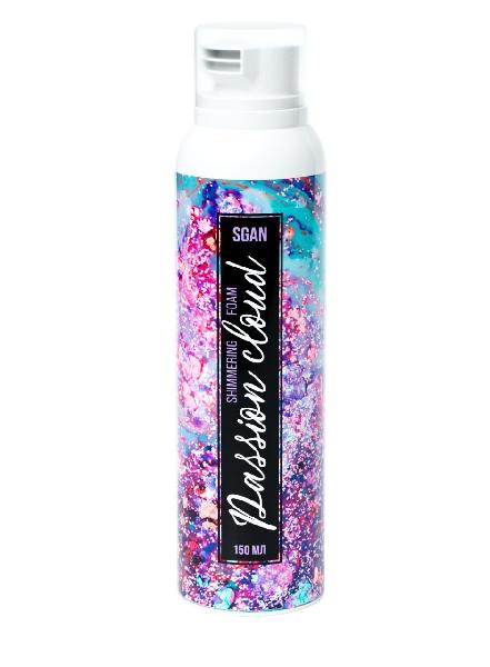 Шиммер для массажа с хрустящей пенкой Passion Cloud - 150 мл. от SGAN