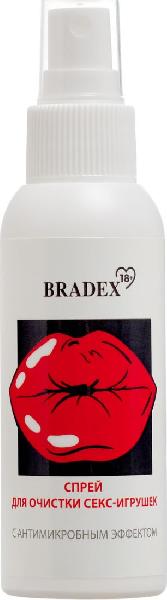 Антибактериальный спрей Bradex для очистки секс-игрушек - 100 мл. от Bradex